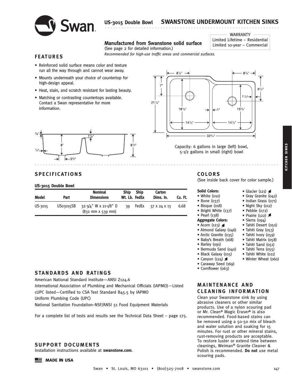 US-3015 - Specification