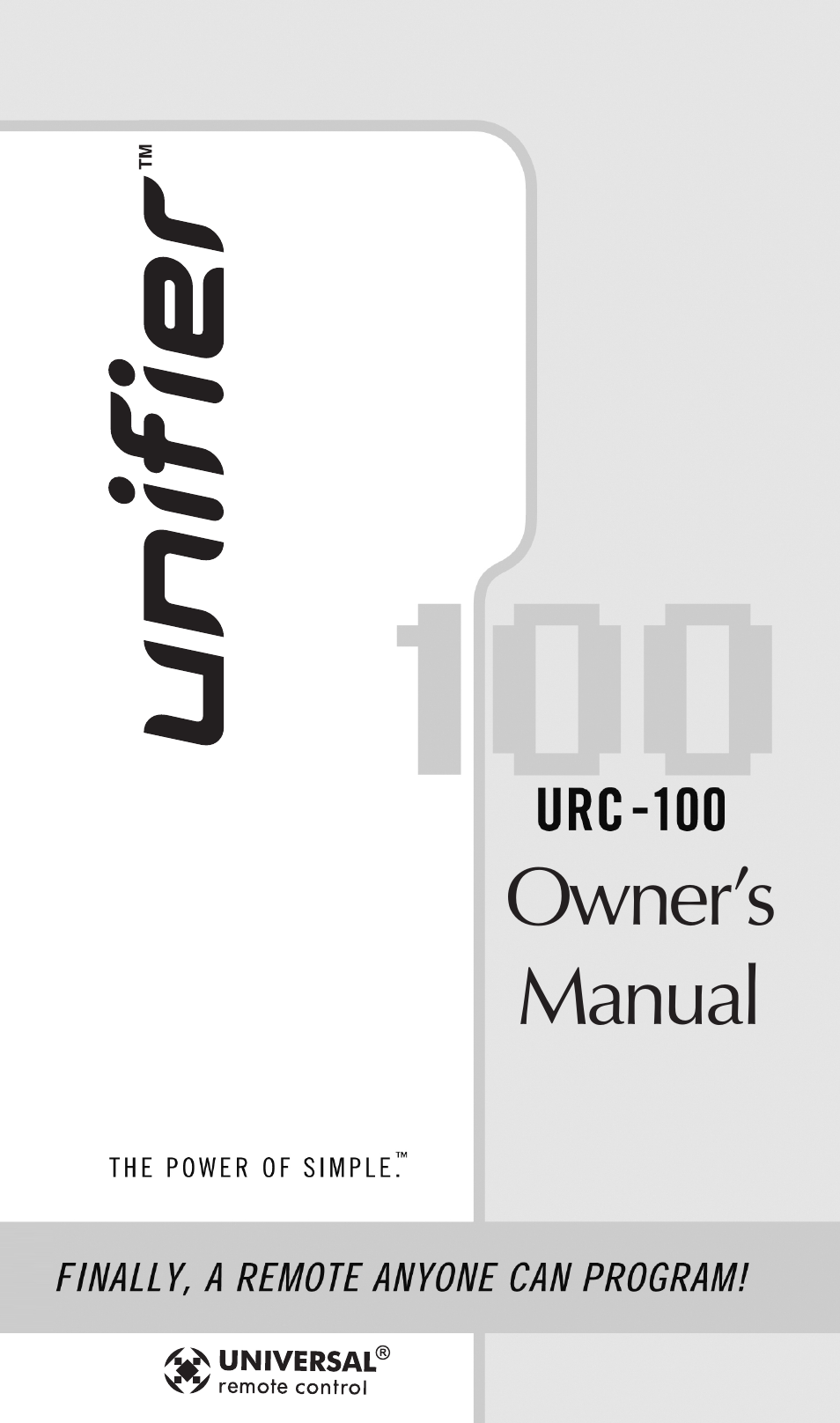 UNIFIERTM URC-100