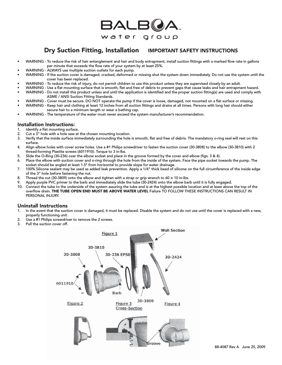 Dry Suction Fitting