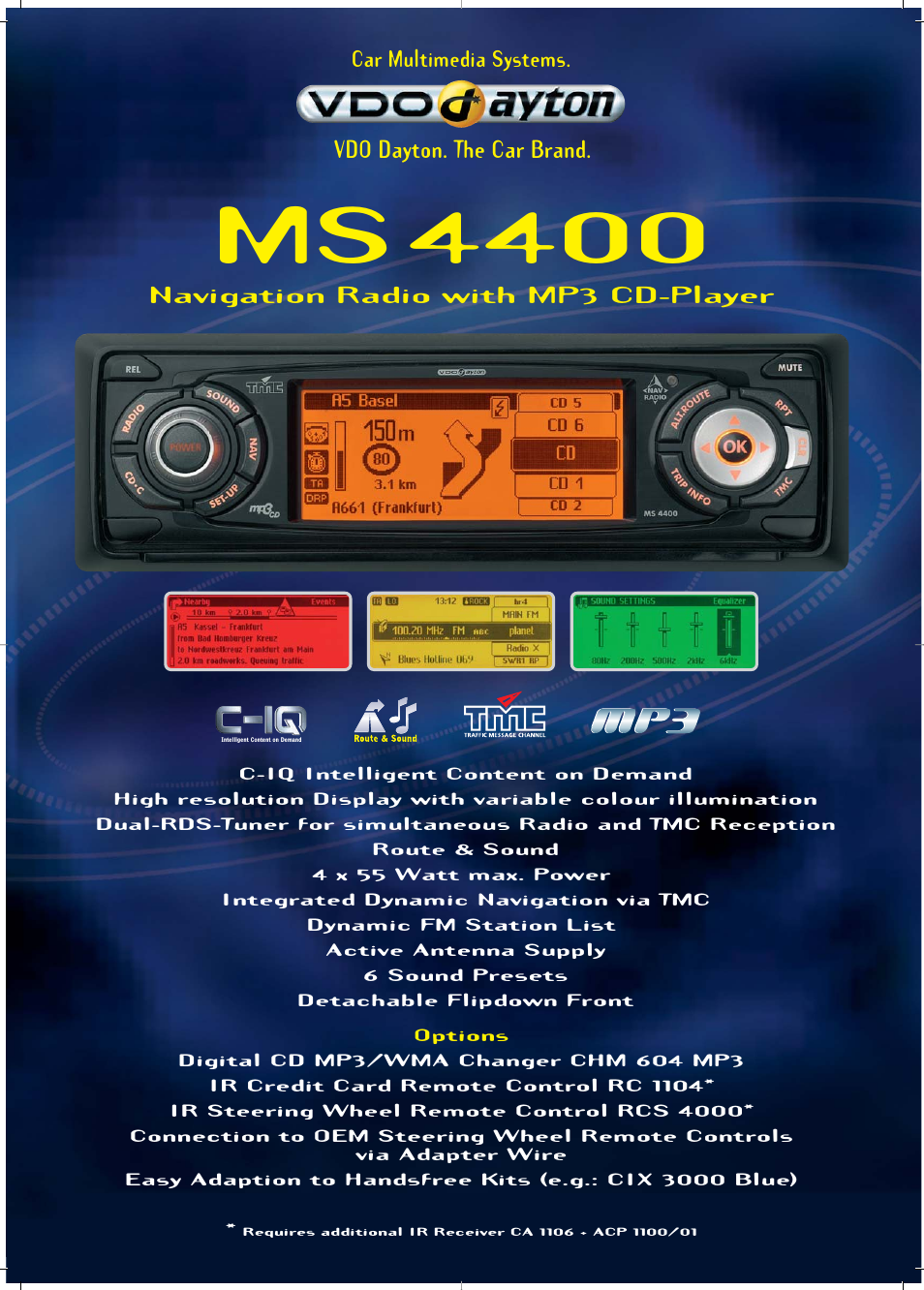 Car Multimedia Systems MS4400