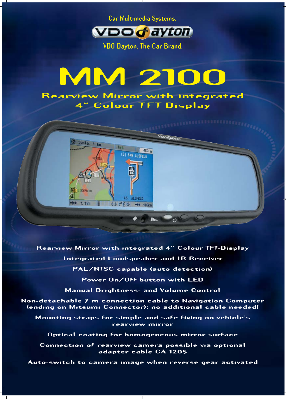 Rearview Mirror MM 2100