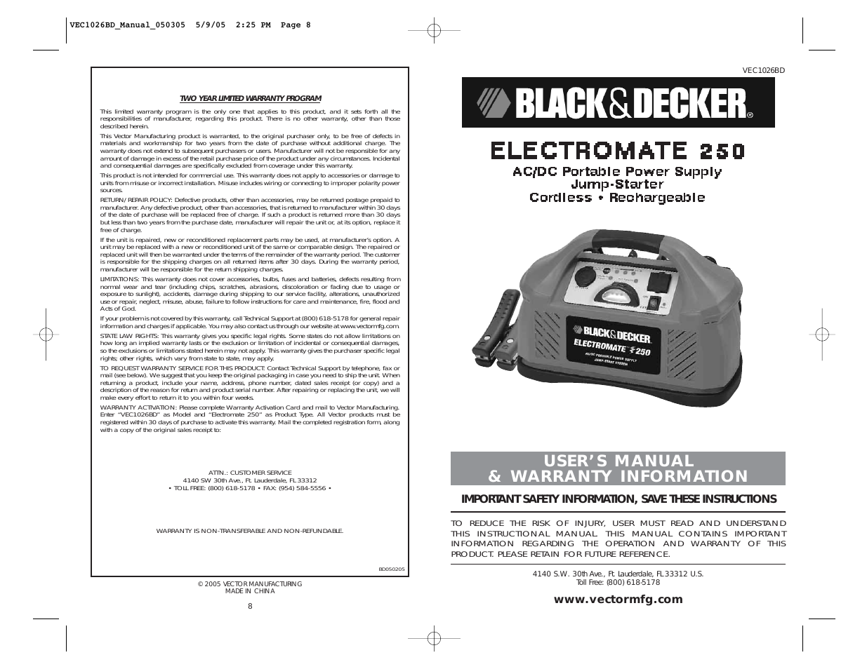 ElectroMate 250