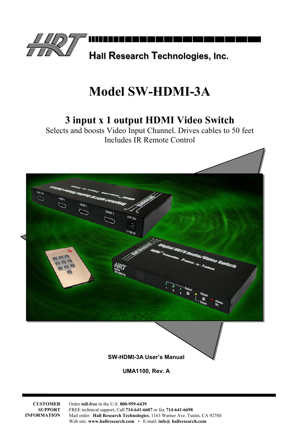 SW-HDMI-3A