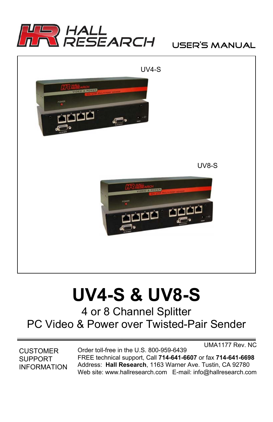 UV8-S