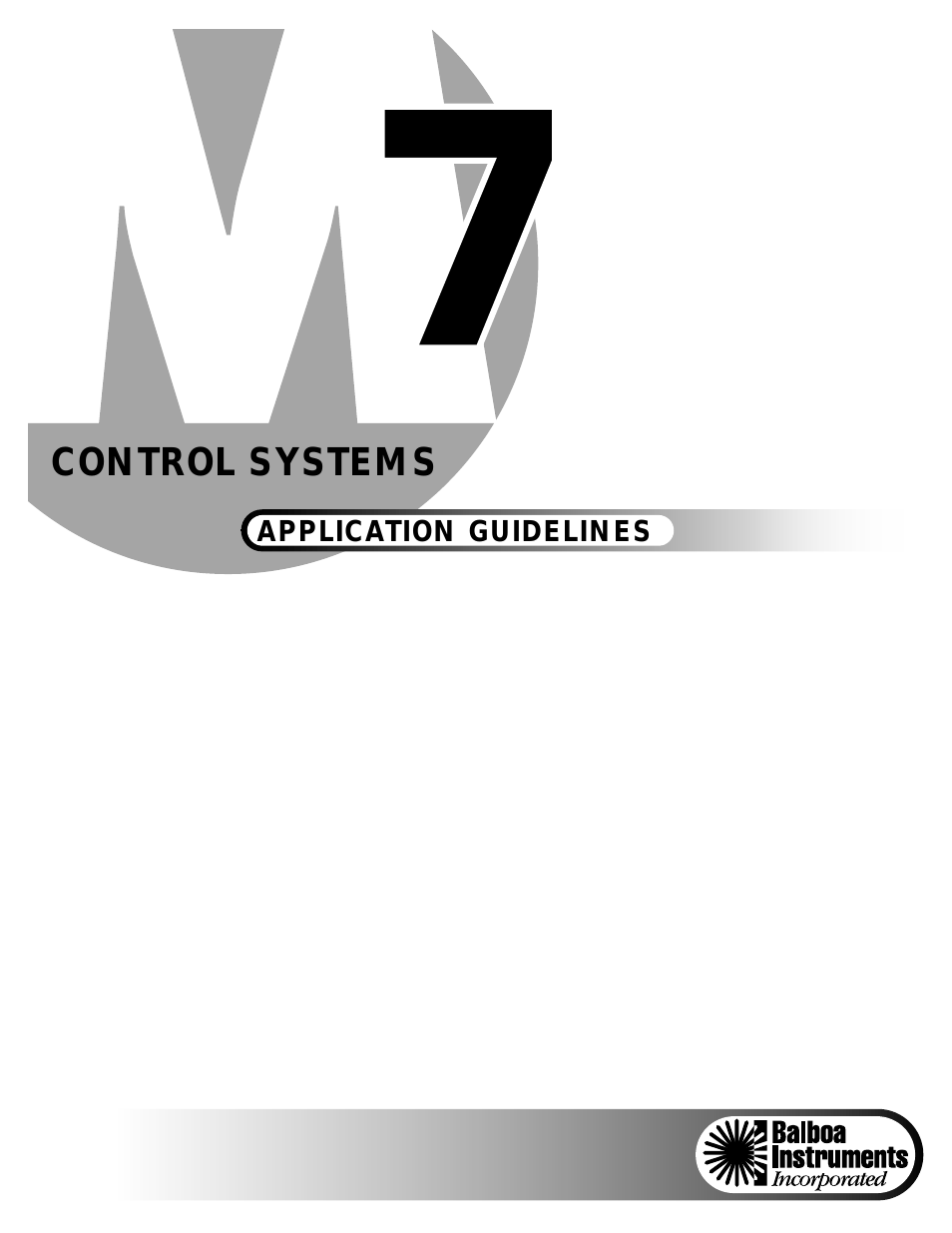 M7 Application Guidelines