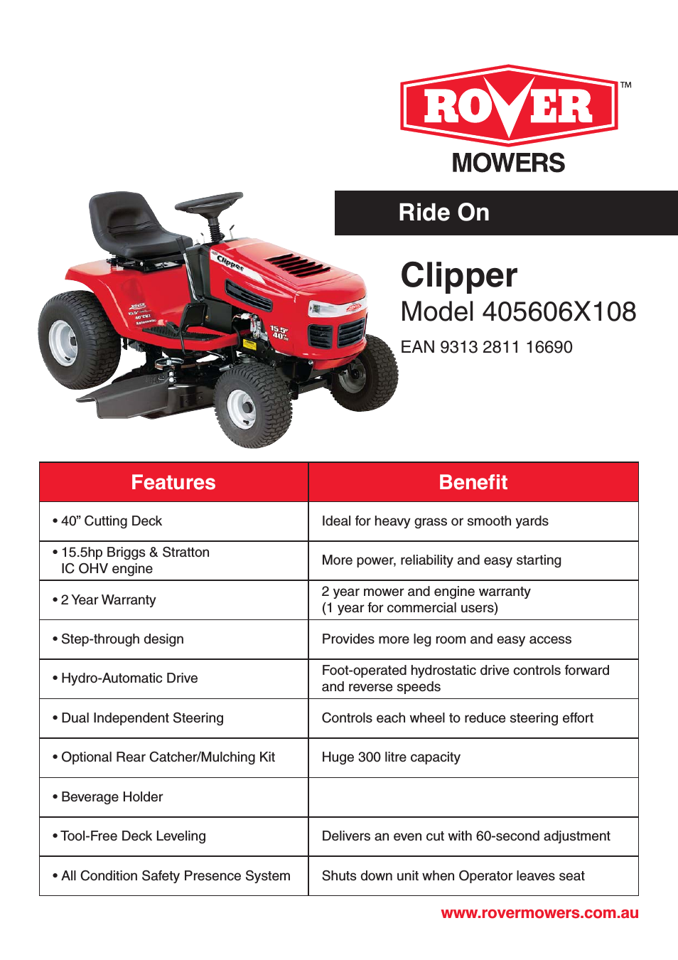 Clipper 405606X108