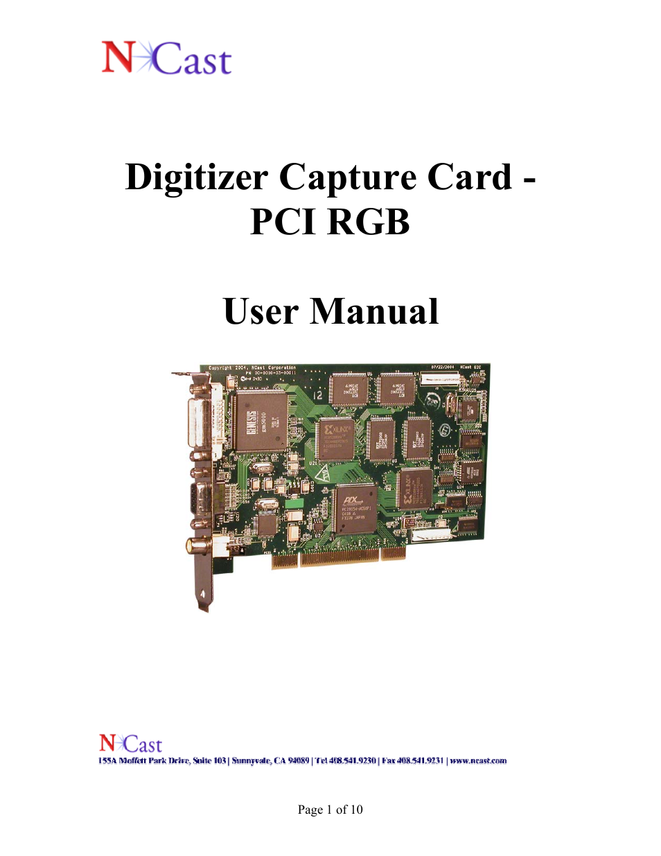 Digitizer Capture Card v2.0
