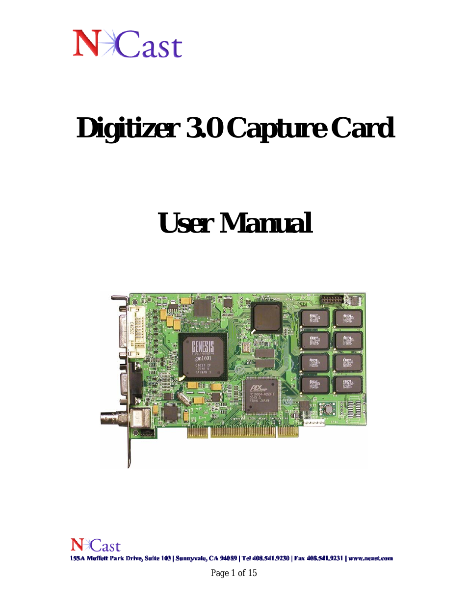 Digitizer Capture Card v3.0