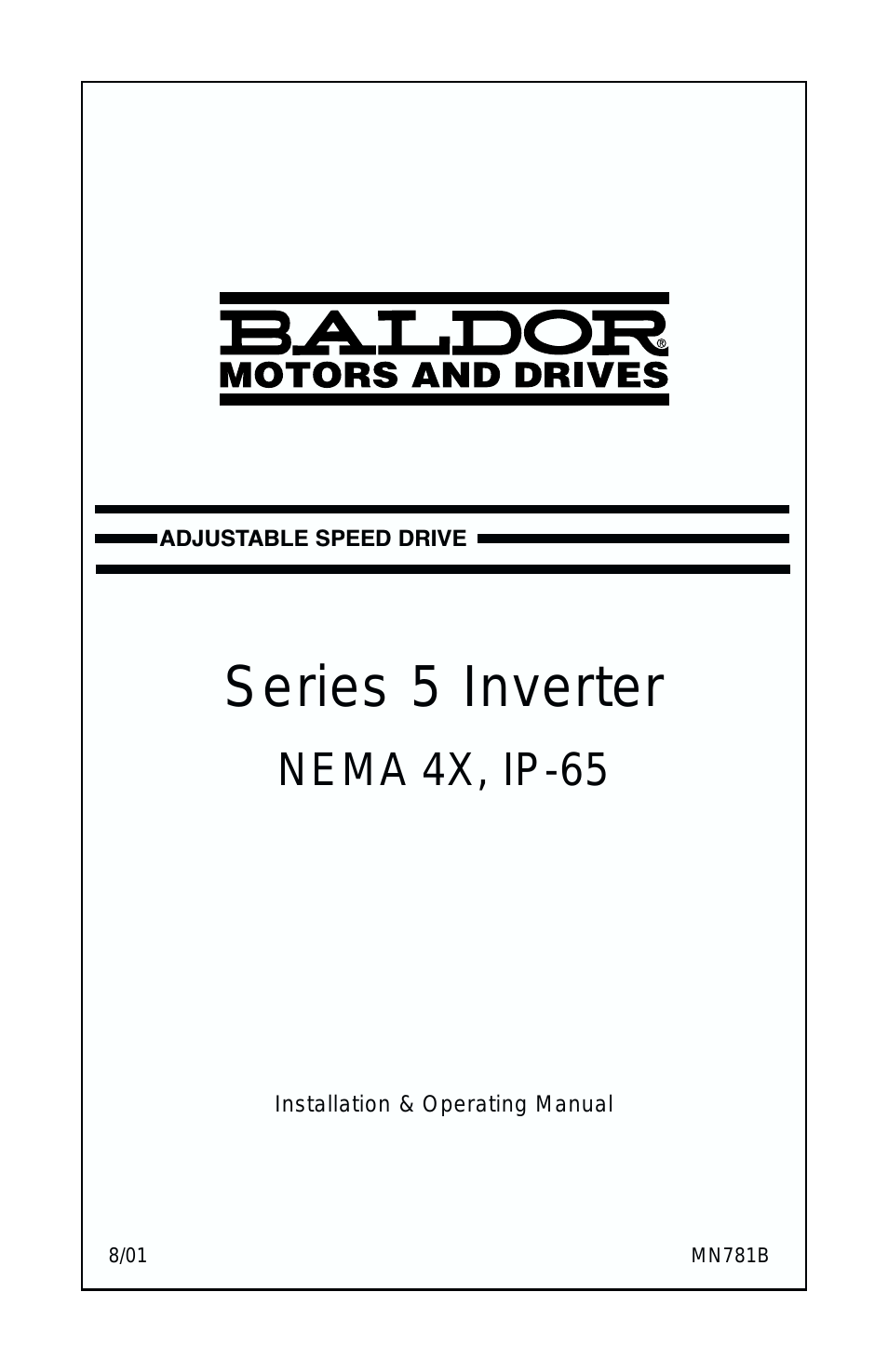 Series 5 Inverter IP-65