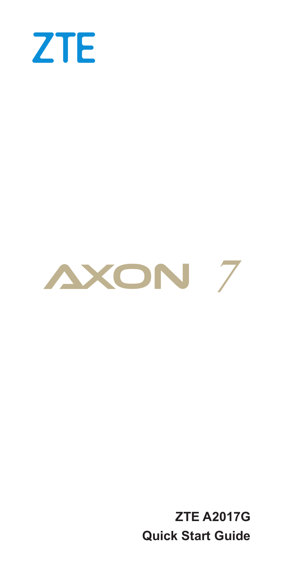 Axon 7 A2017G