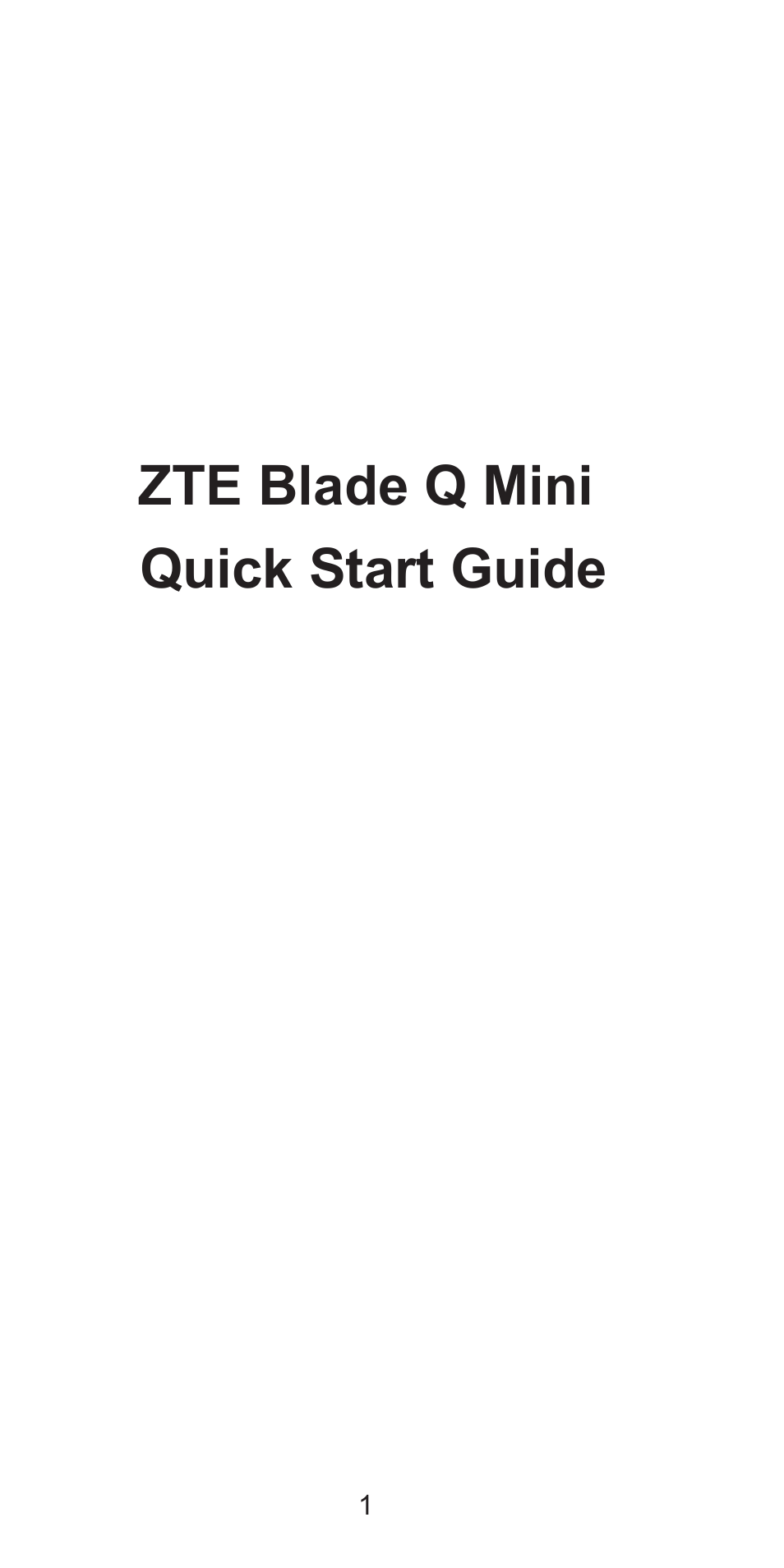 Blade Q Mini