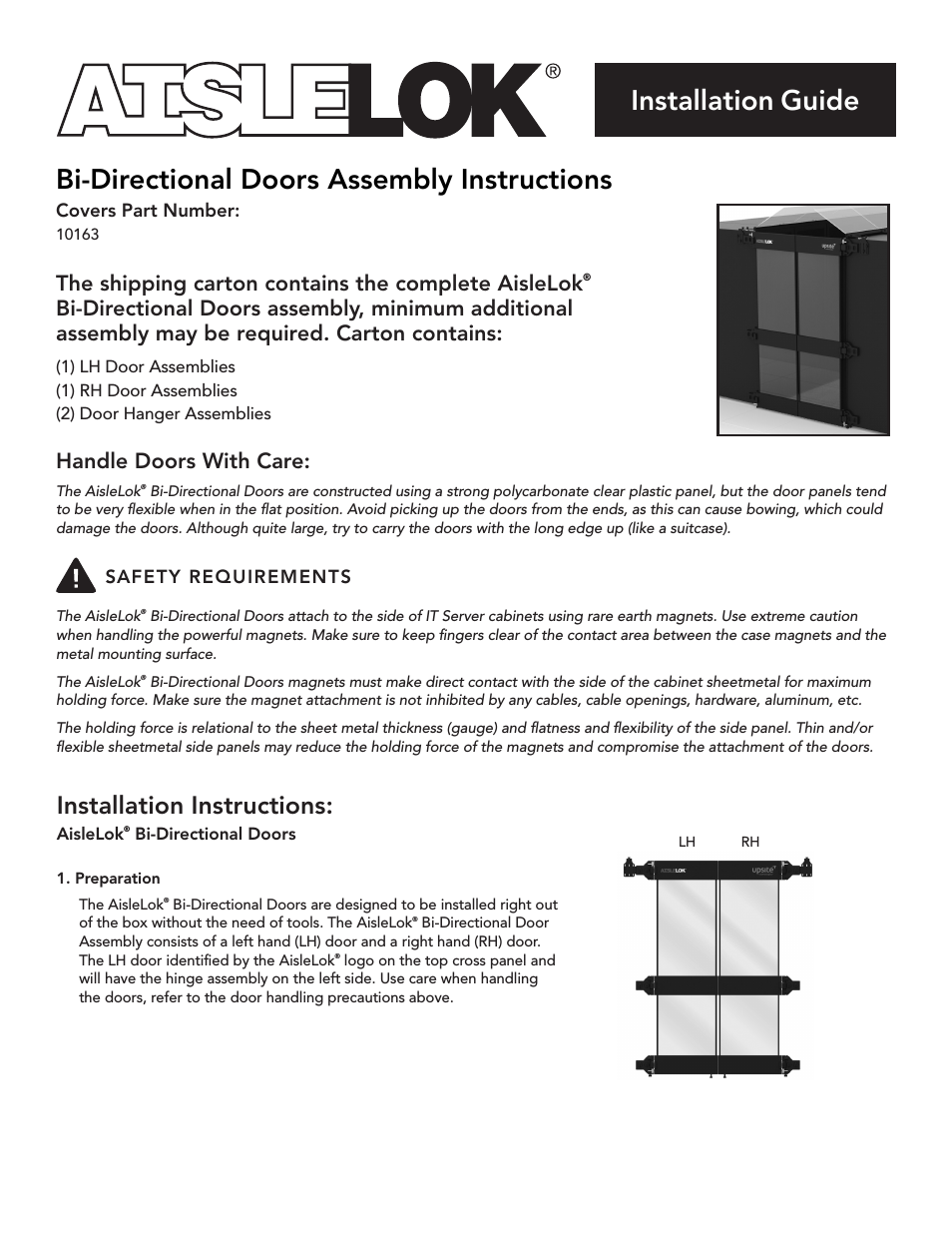 10163 Modular Containment: Bi-Directional Doors