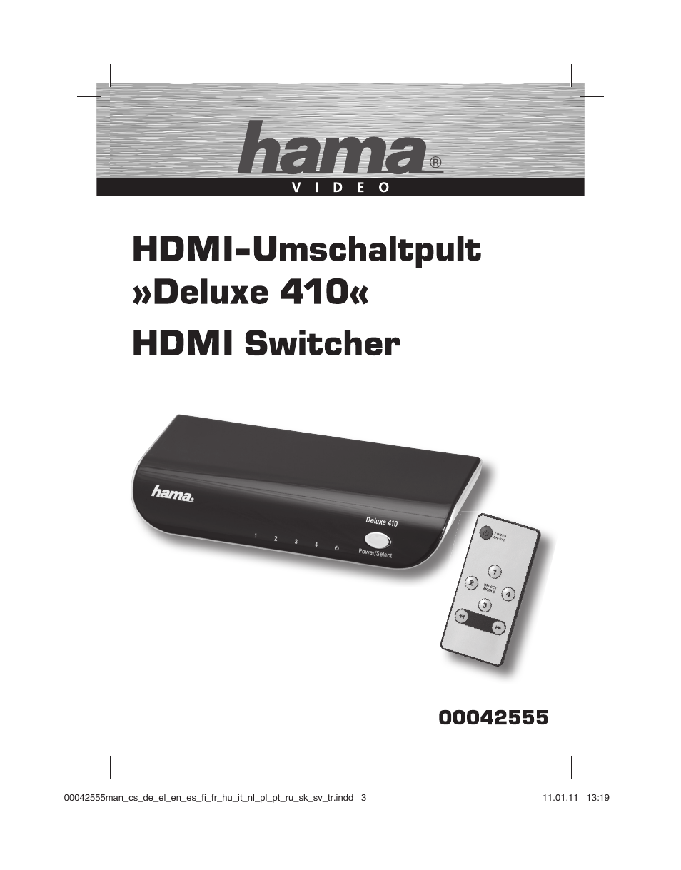 HDMI Switcher Deluxe 410