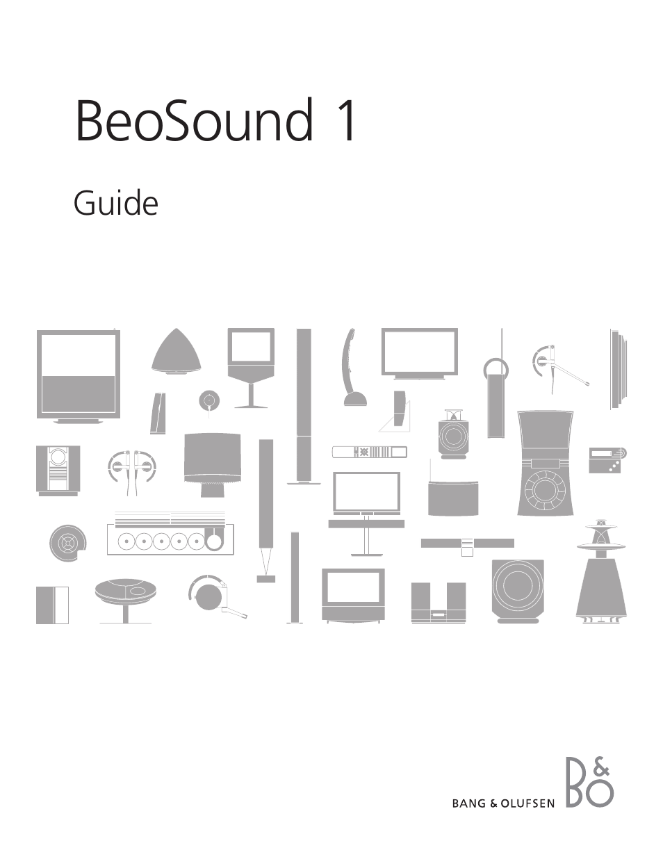 BeoSound 1 - User Guide