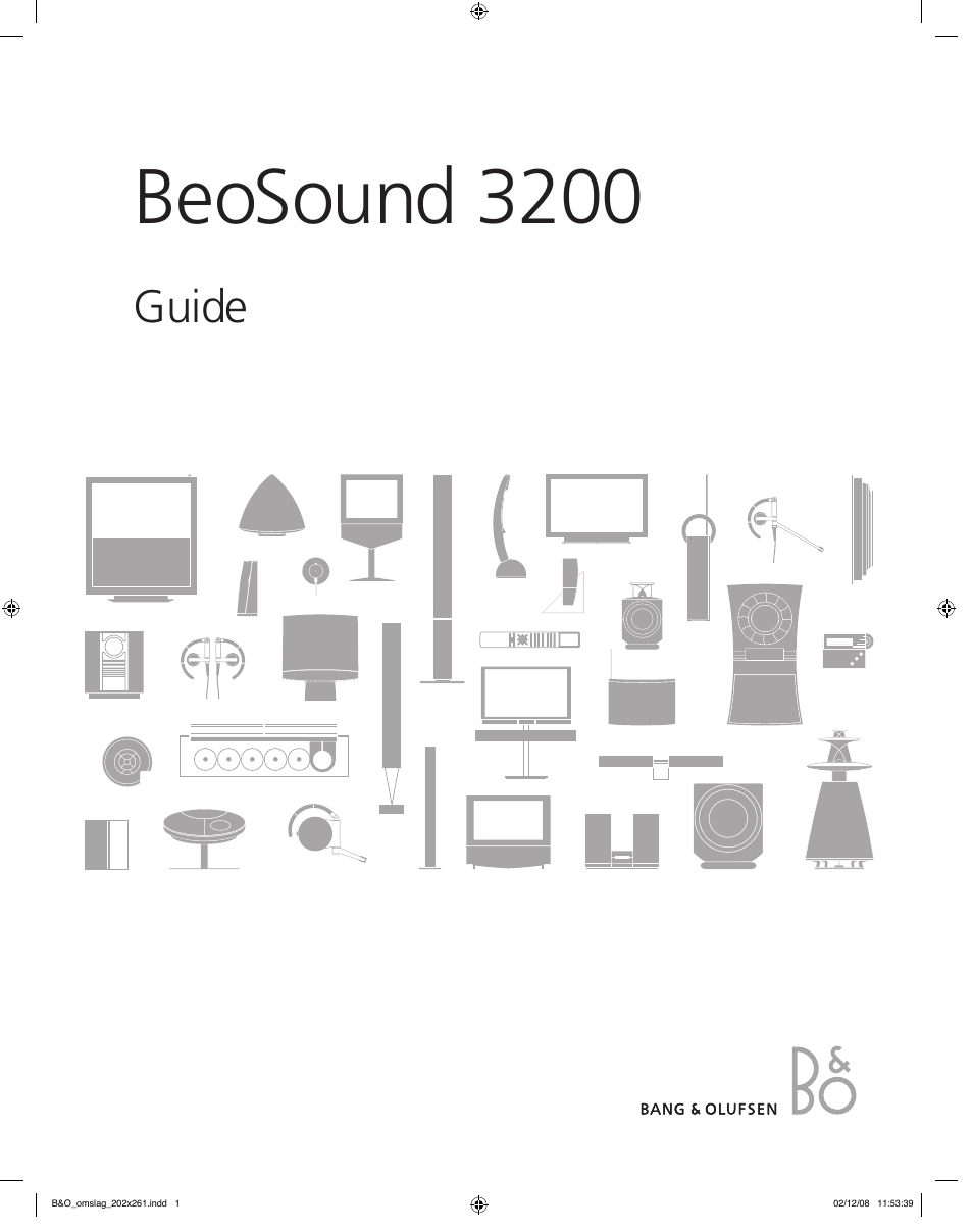 BeoSound 3200 - User Guide