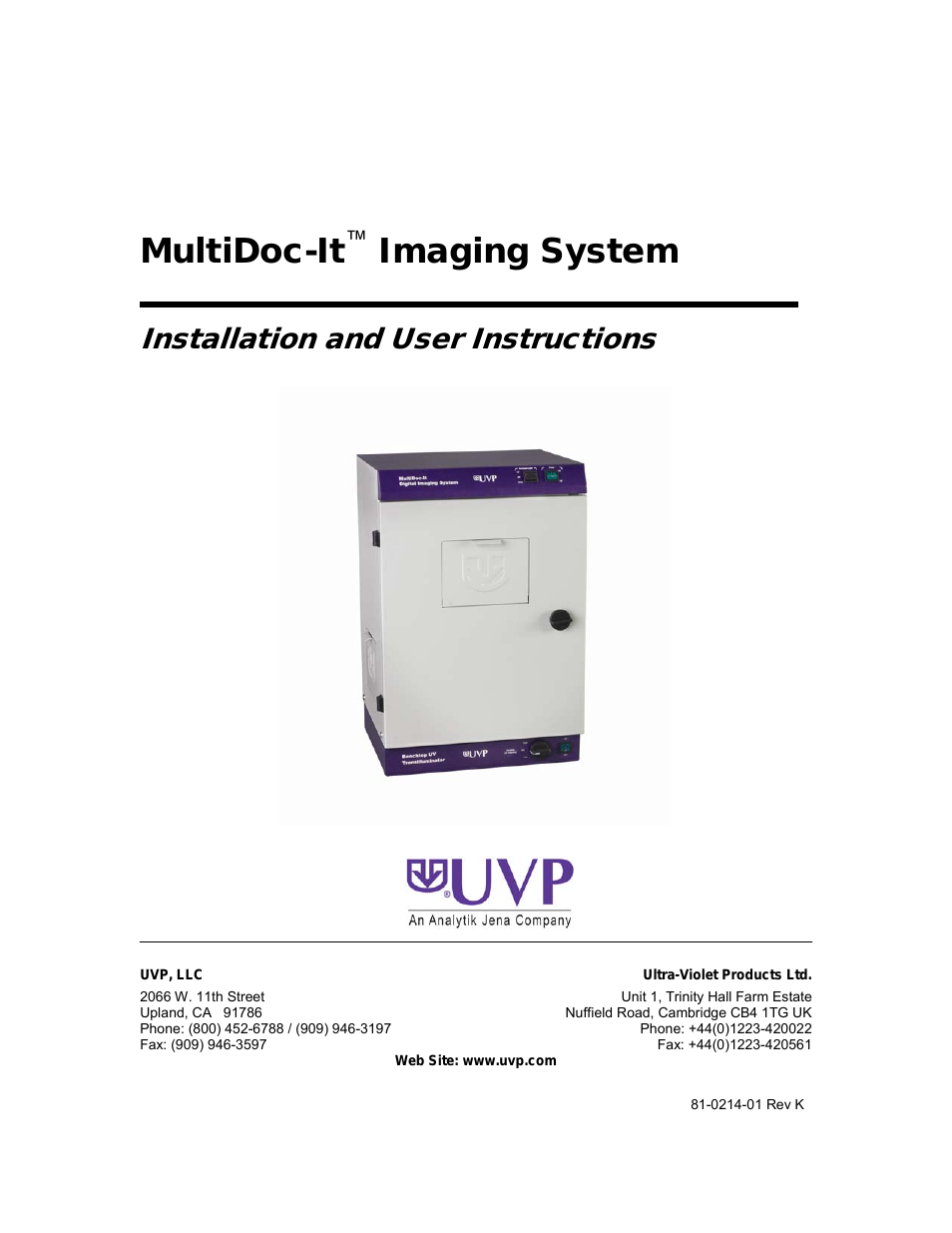 MultiDoc-It Imaging System