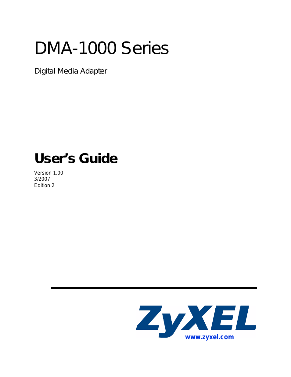 DMA-1000 Series