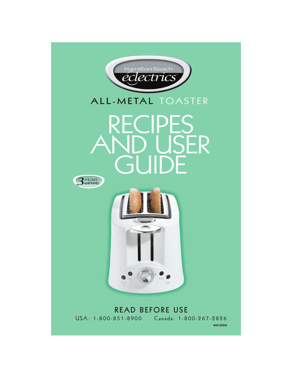 All-Metal Toaster