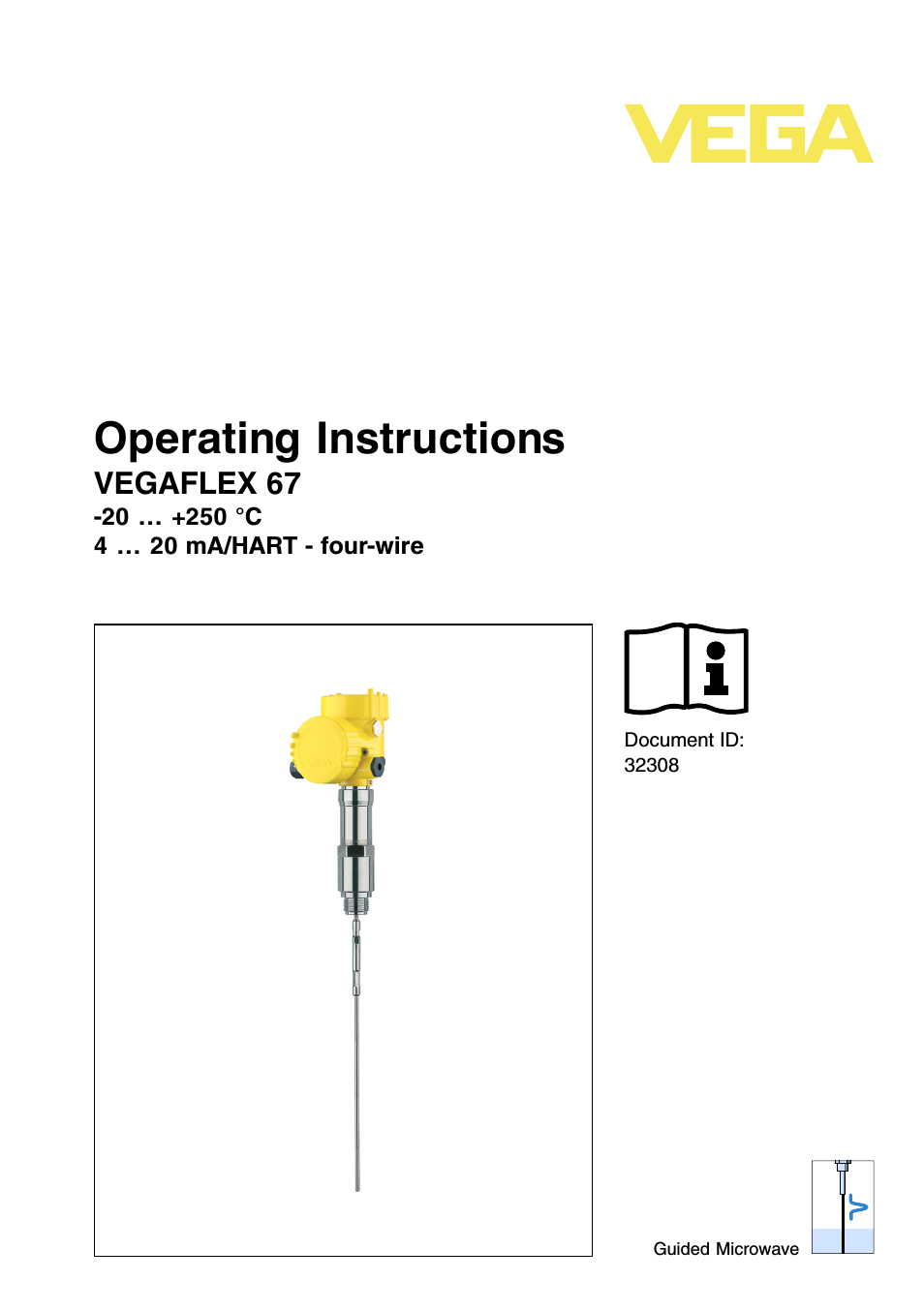 VEGAFLEX 67 (-20…+250°C) 4 … 20 mA_HART four-wire