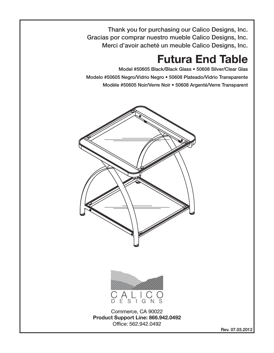 Futura End Table