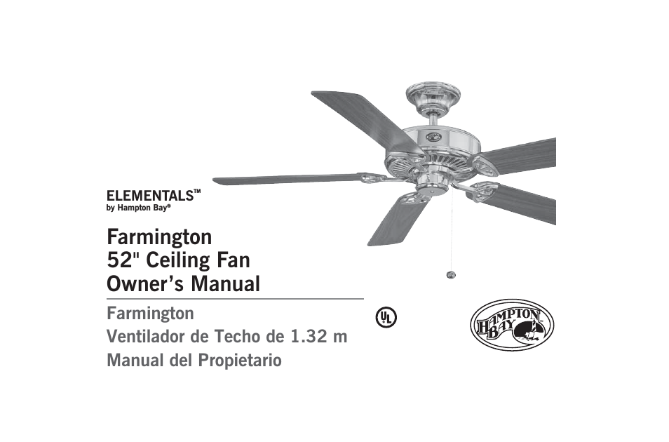 52" Ceiling Fan 171-889