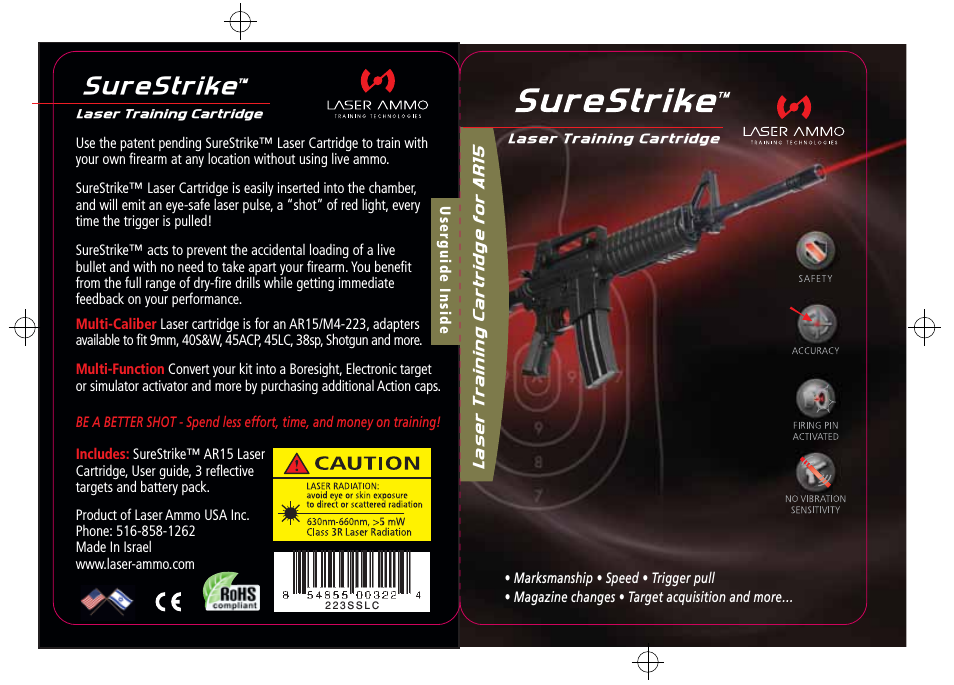 223 for AR-15 Laser Cartridge