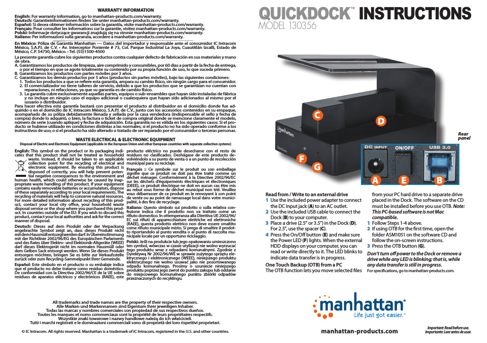 130356 QuickDock - Quick Install (Multi)