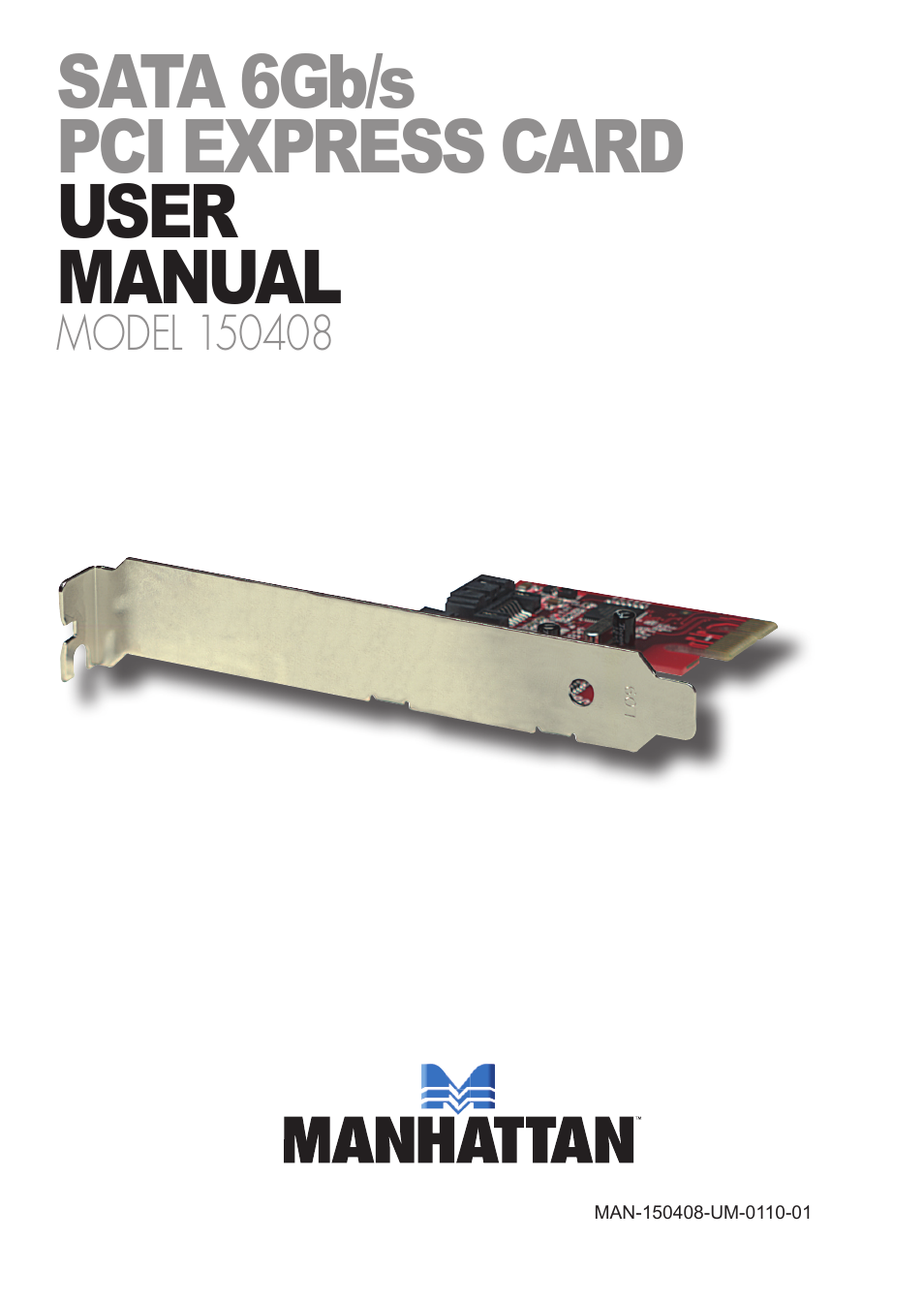 150408 SATA 6Gb_s PCI Express Card - Manual