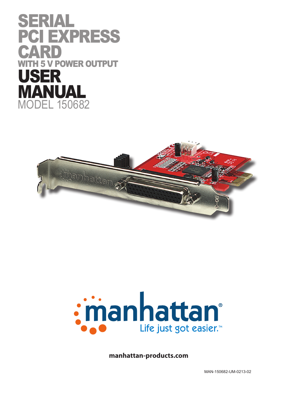 150682 Serial PCI Express Card - Manual