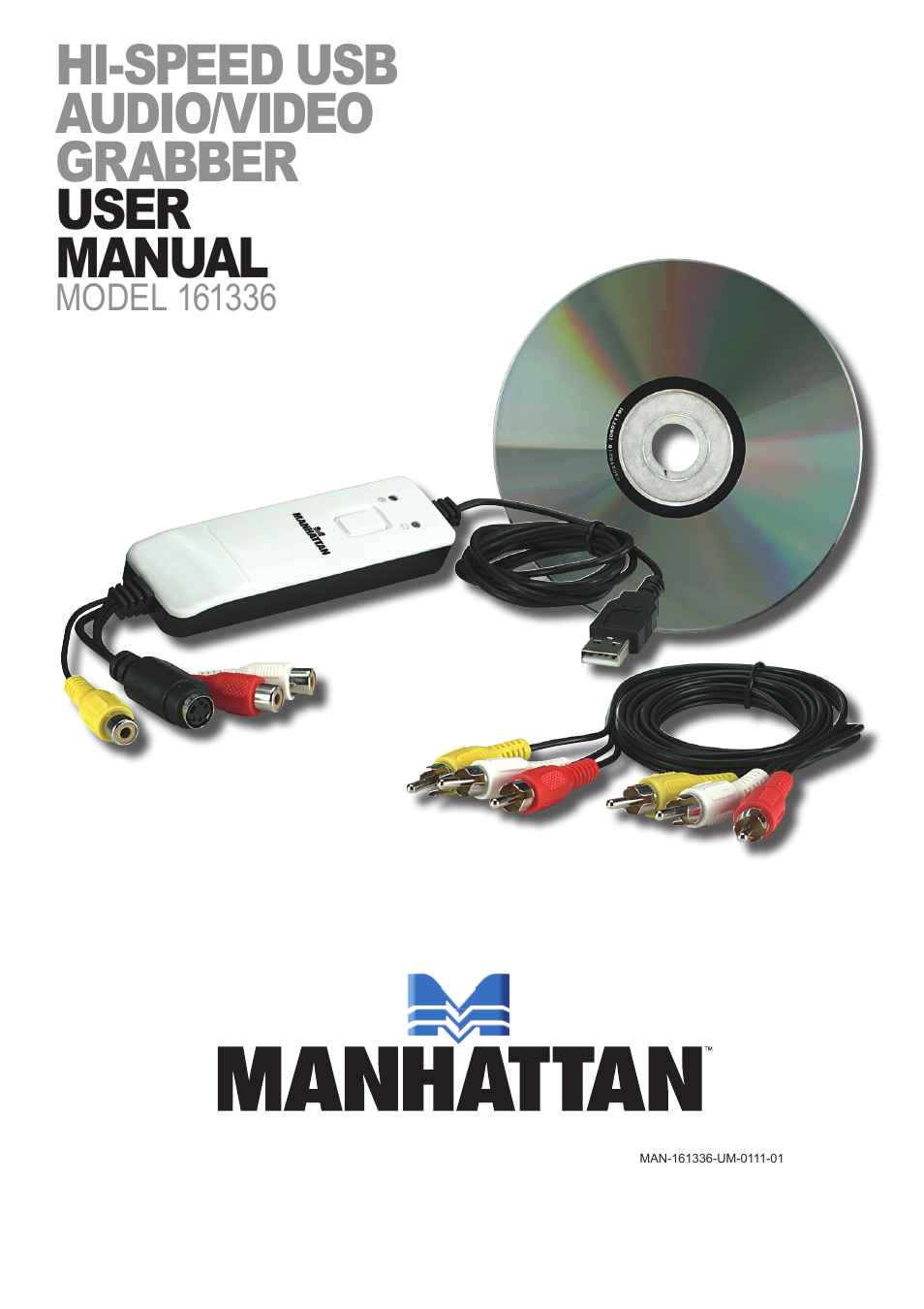 161336 Hi-Speed USB Audio_Video Grabber - Manual