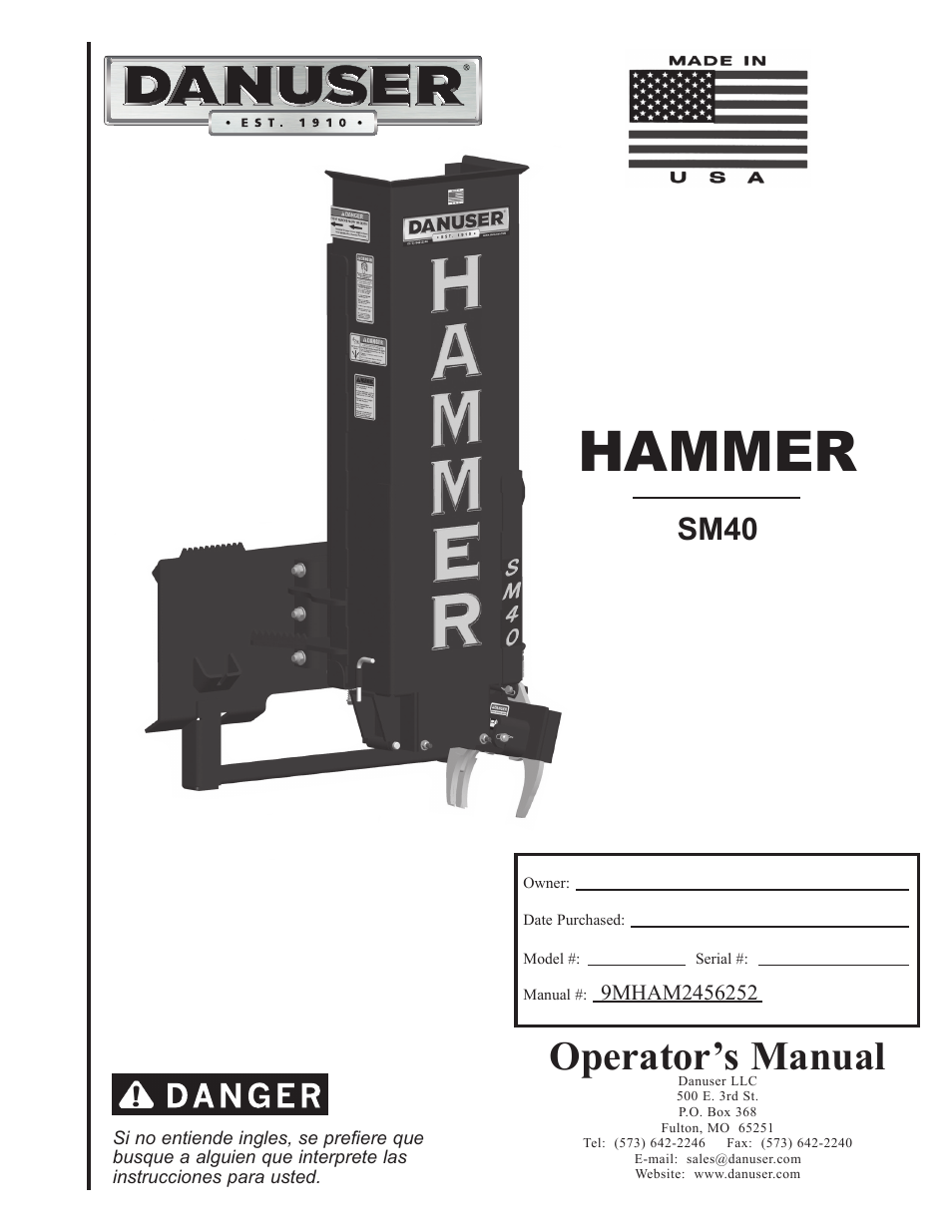 SM40  Hammer