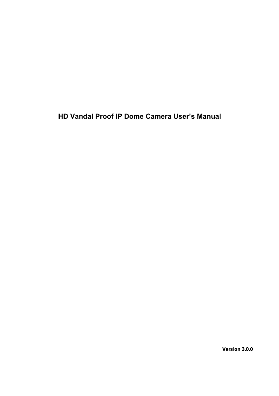 3.0 MegaPixel 3.3-12mm VF IR Vandal IP Dome with SD & POE (ICIP3000DVIR)