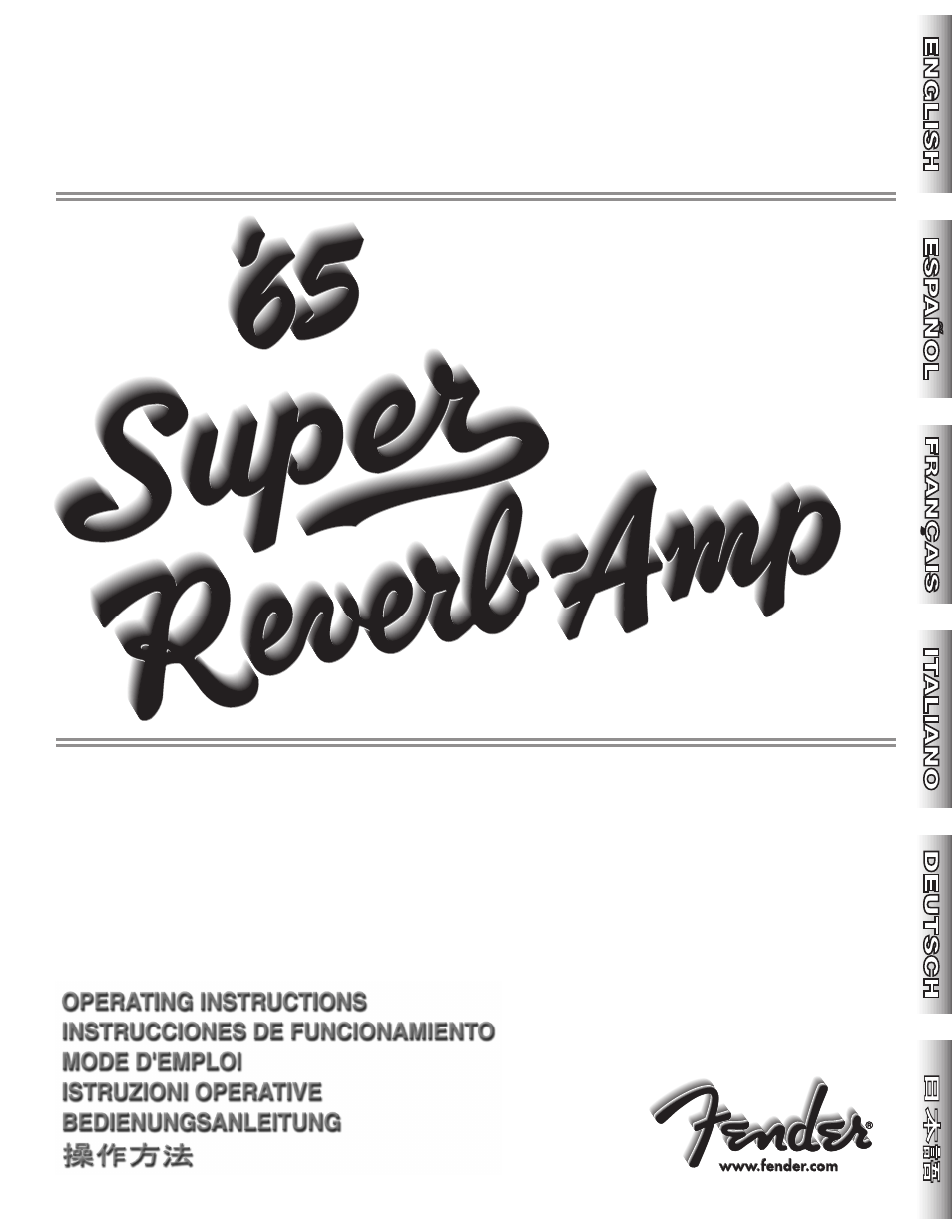 65 Super Reverb -Amp