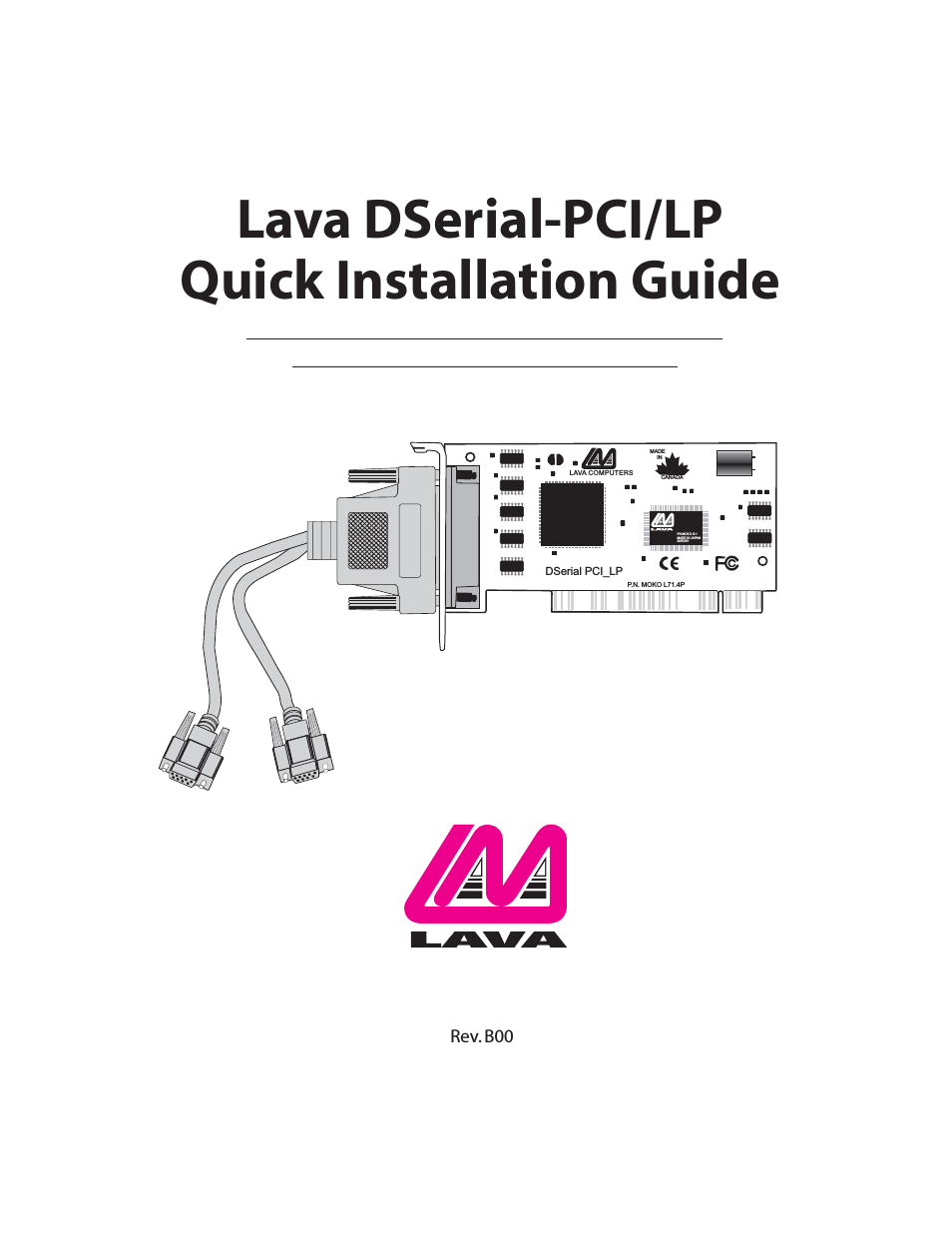 DSerial-PCI/LP Card