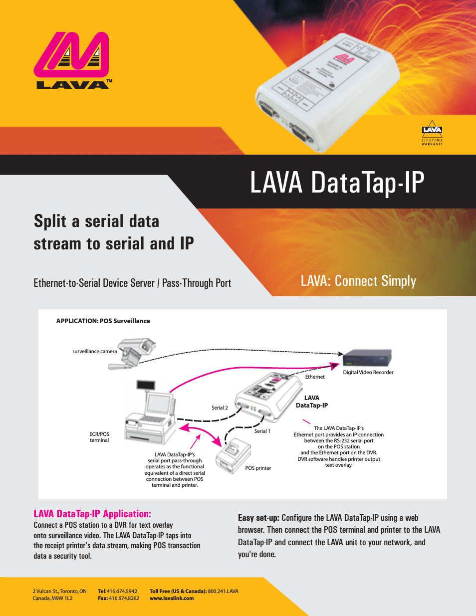 Lava DATATAP-IP