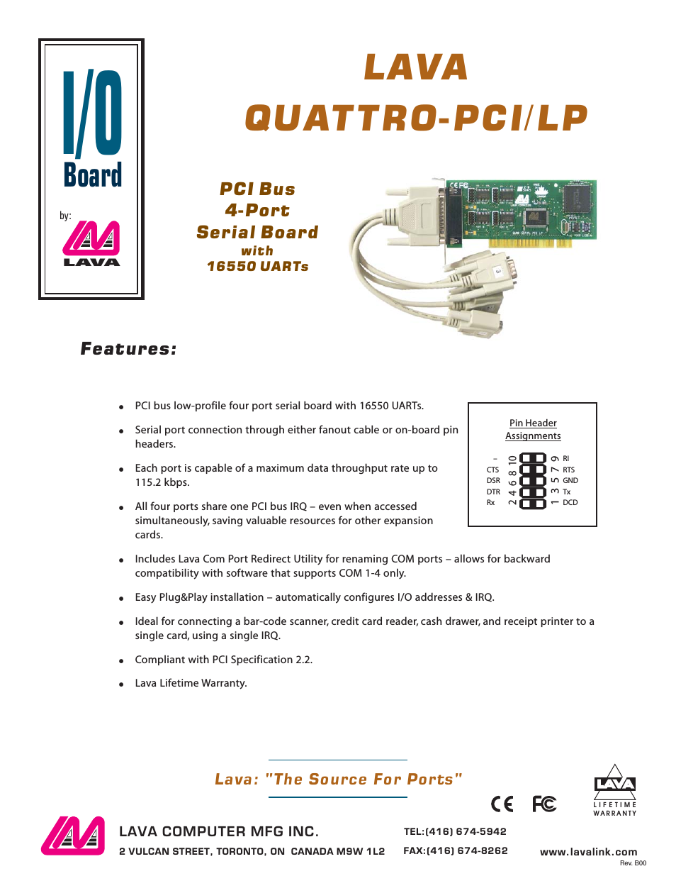 Quattro-PCI/LP