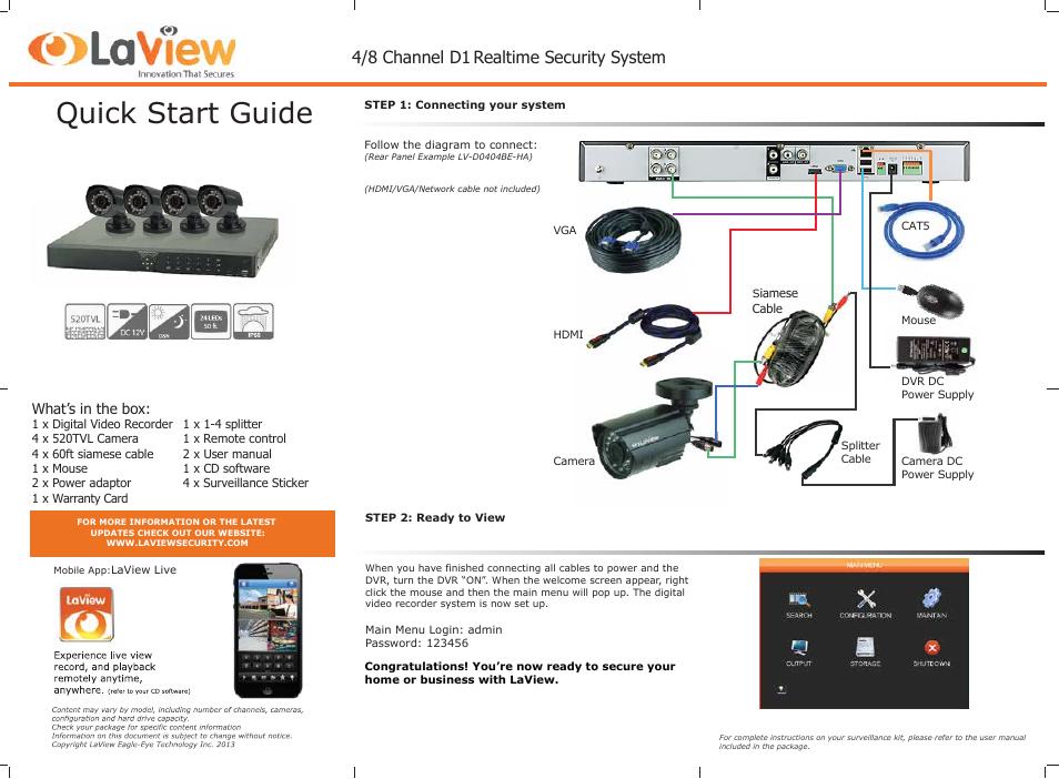 CUBE Series 8 Channel DVR