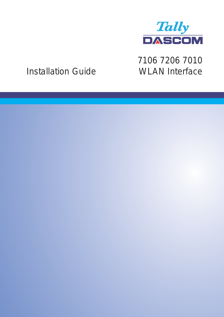 7106 WLAN Installation Guide