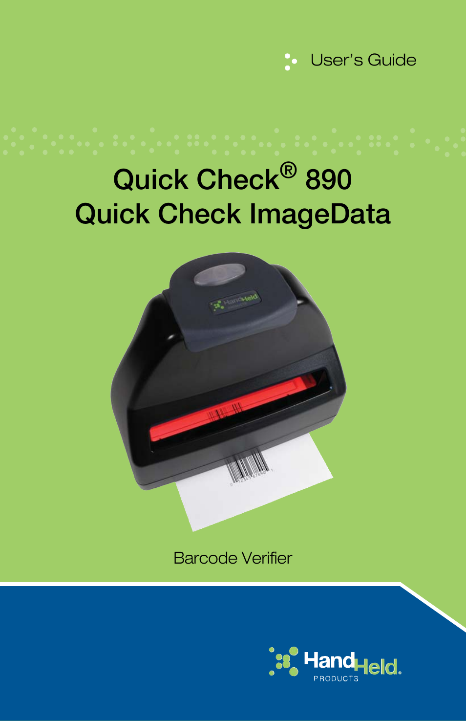 Quick Check ImageData Barcode Verifier Quick Check 890