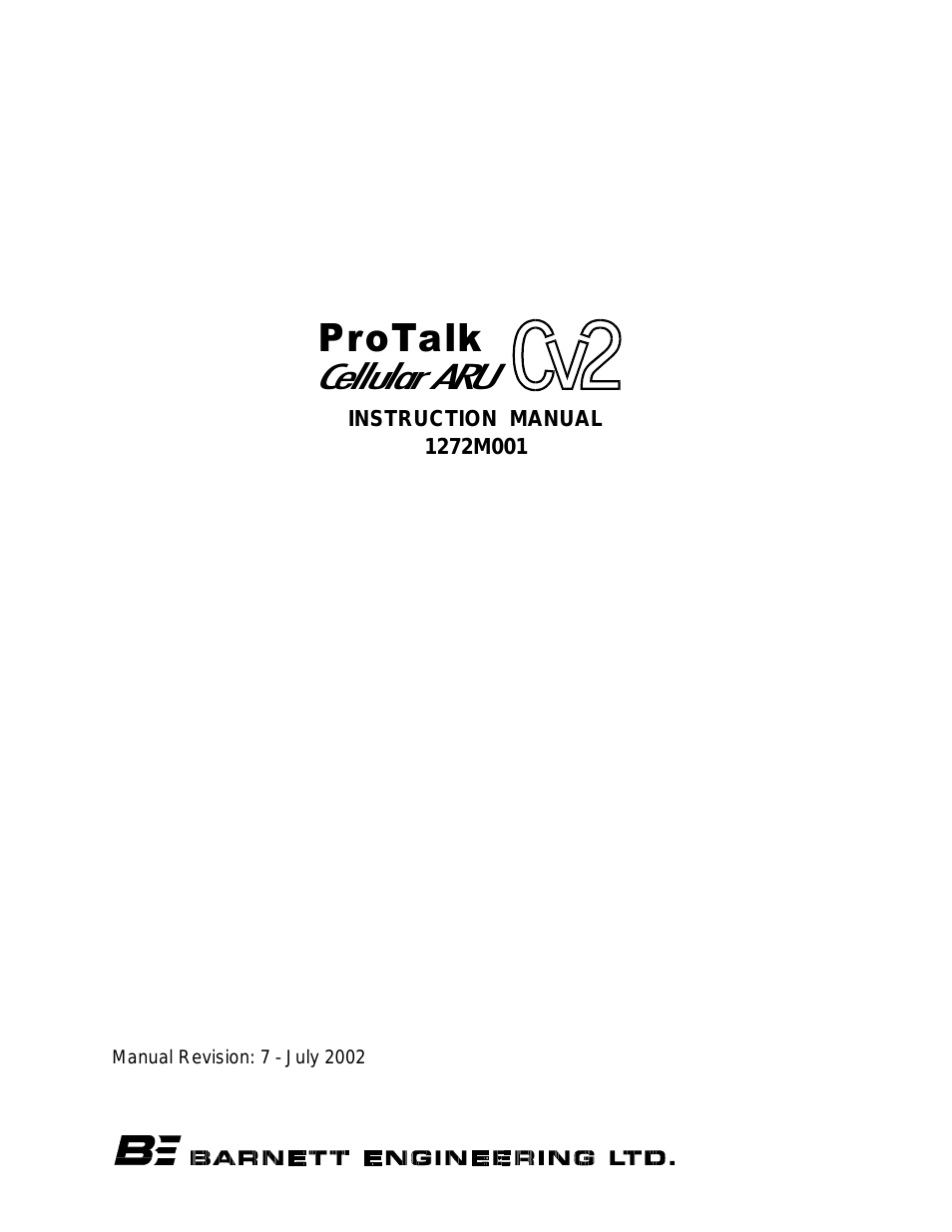 Pro Talk ARU CV2