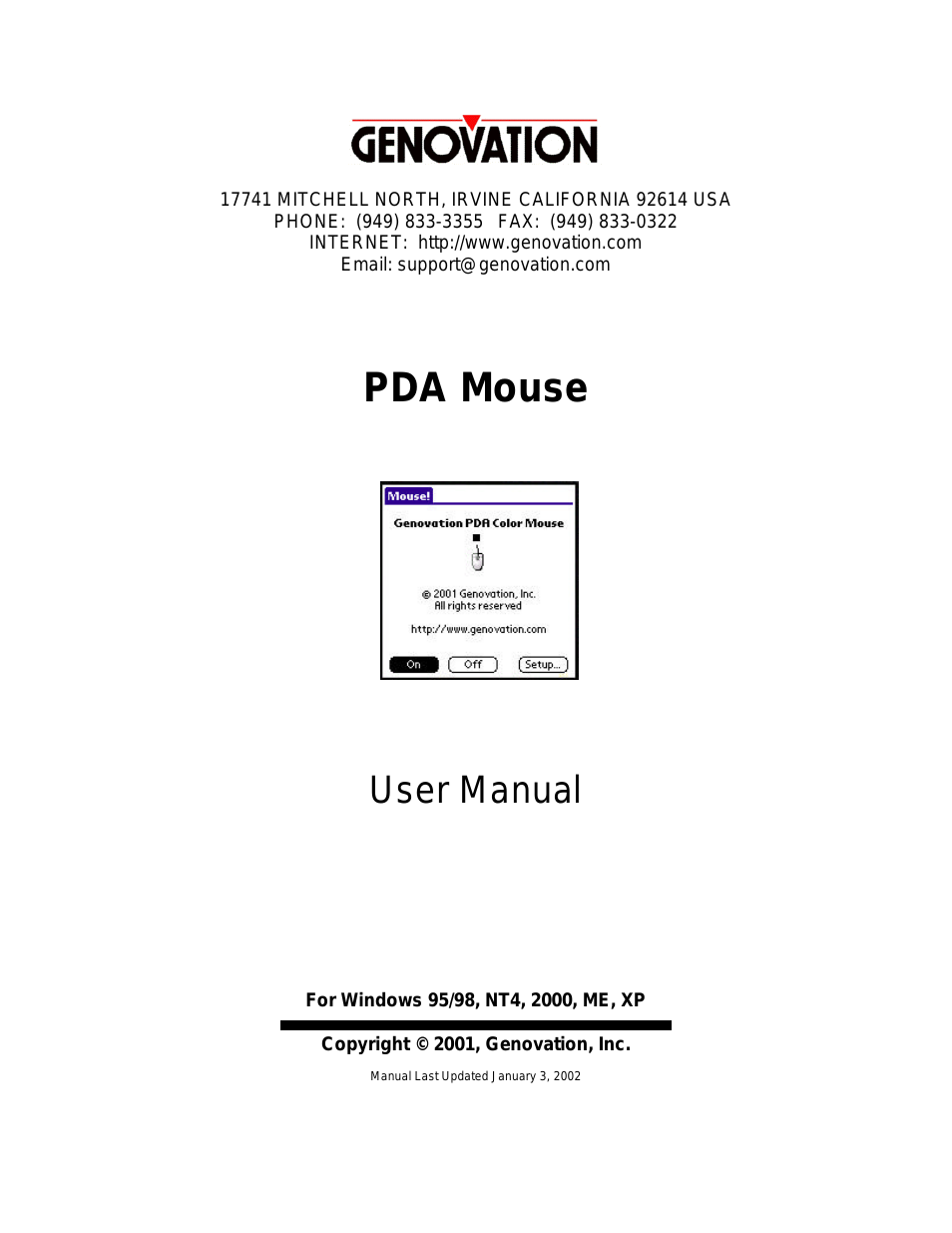 PDA Mouse