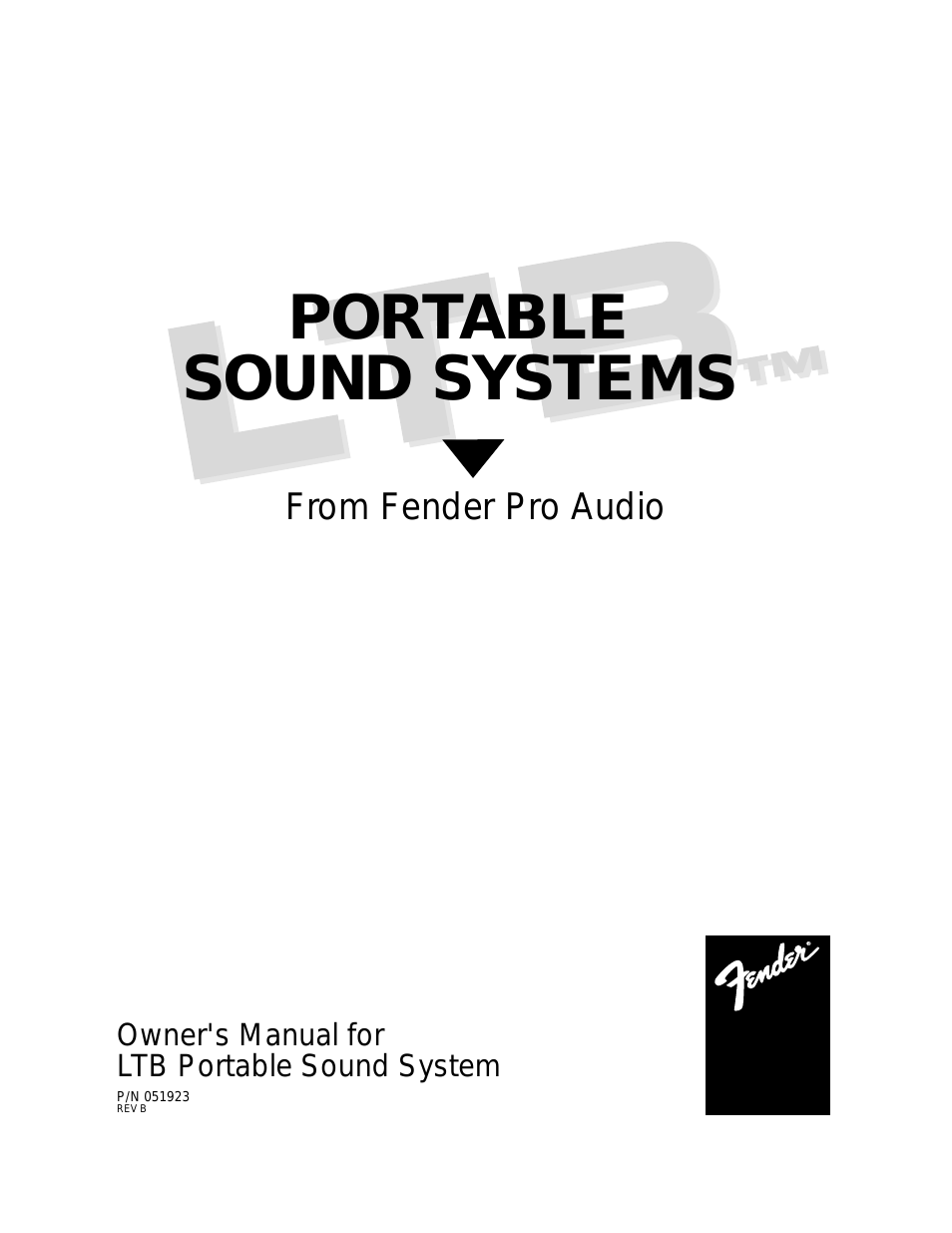 LTB Portable Sound System