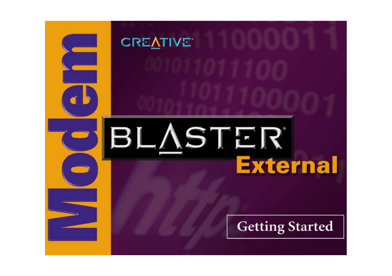 Creative Modem Blaster V.92 External DE5721