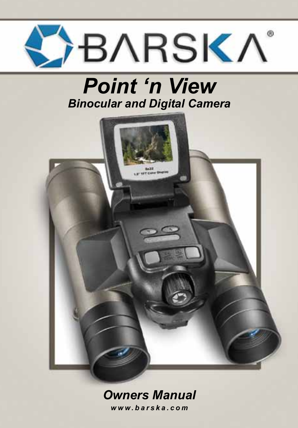 AH11410 8x32 Point N View 8MP Binocular Manual