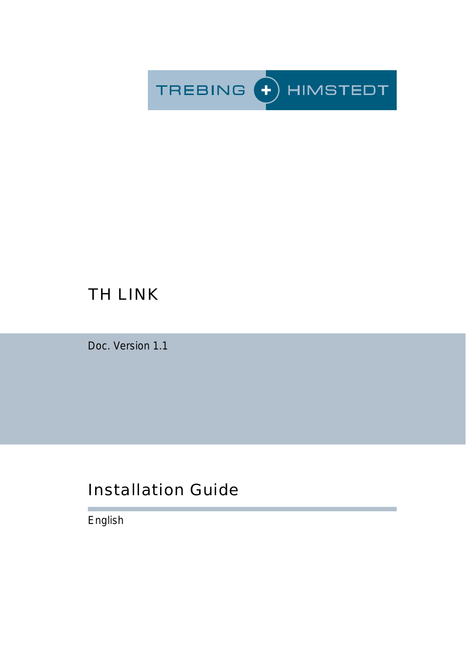 TH LINK Version 1.1 Installation Guide