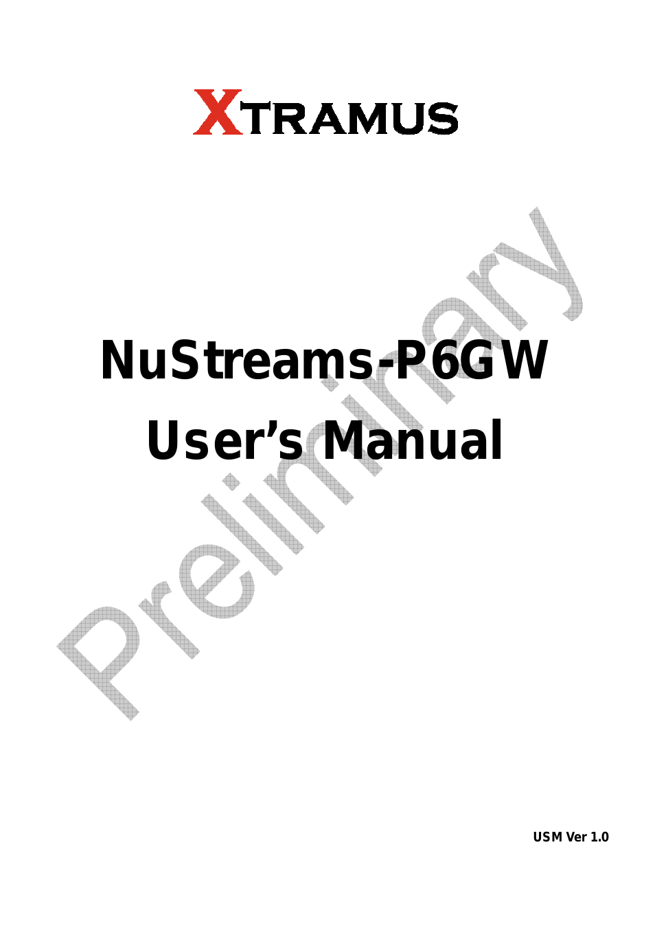 NuStreams-P6GW V1.0