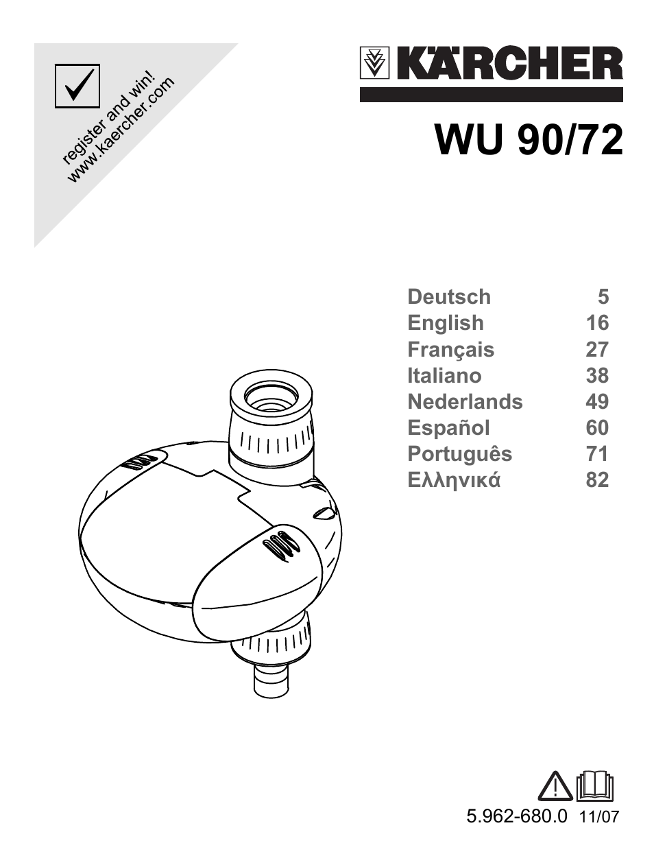 Unità d'irrigazione WU 90-72