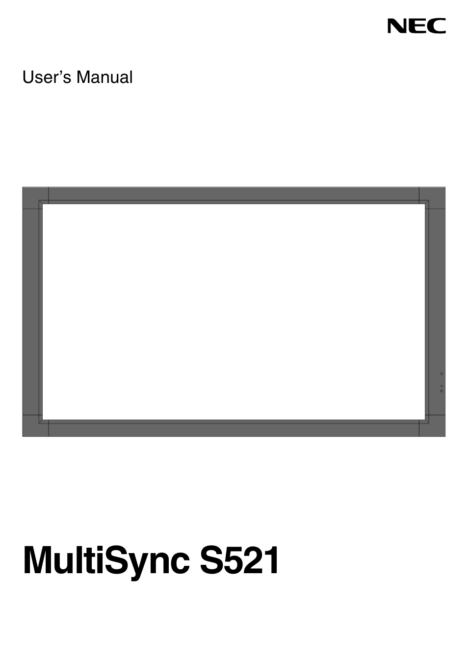 MultiSync S521