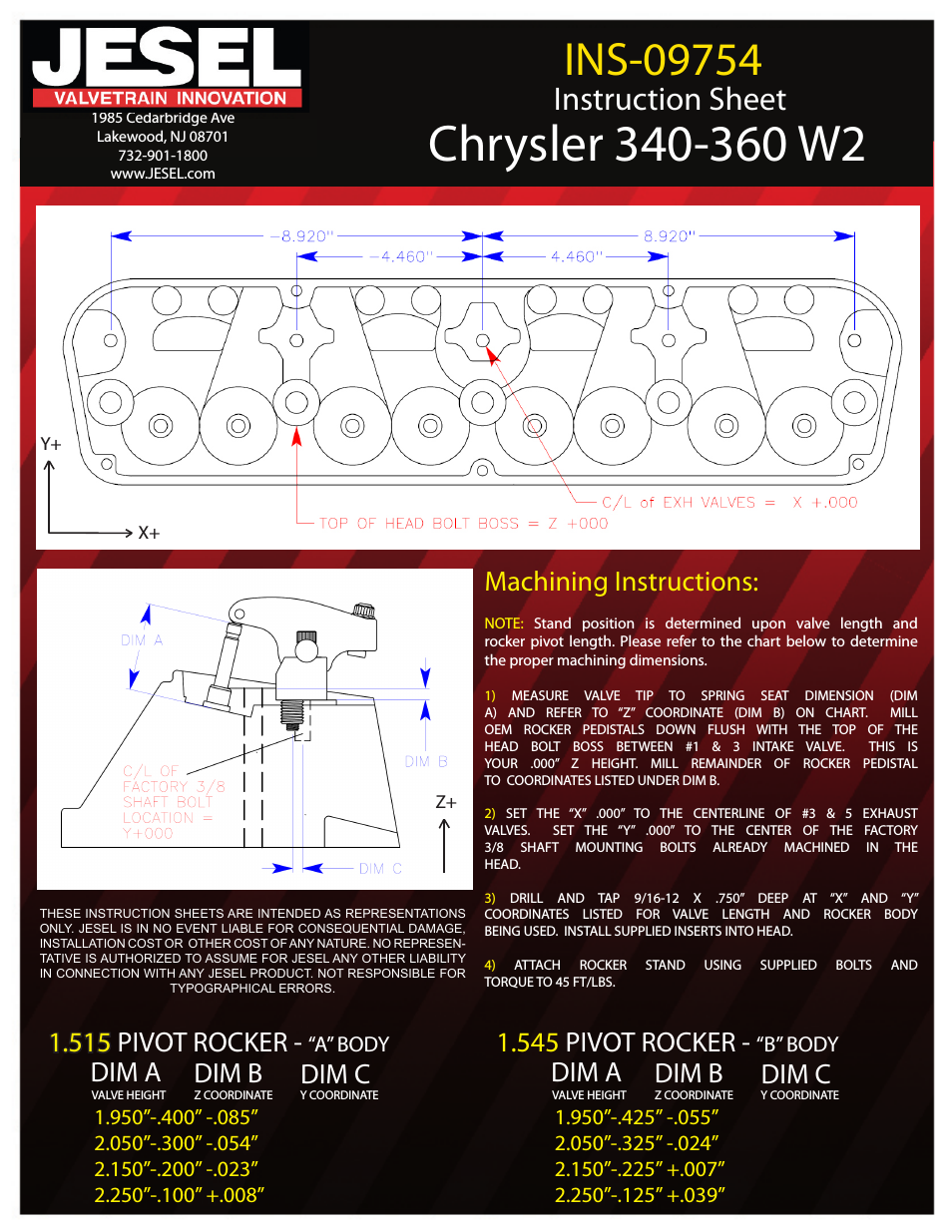 INS-09754 Chrysler 340-360 W2