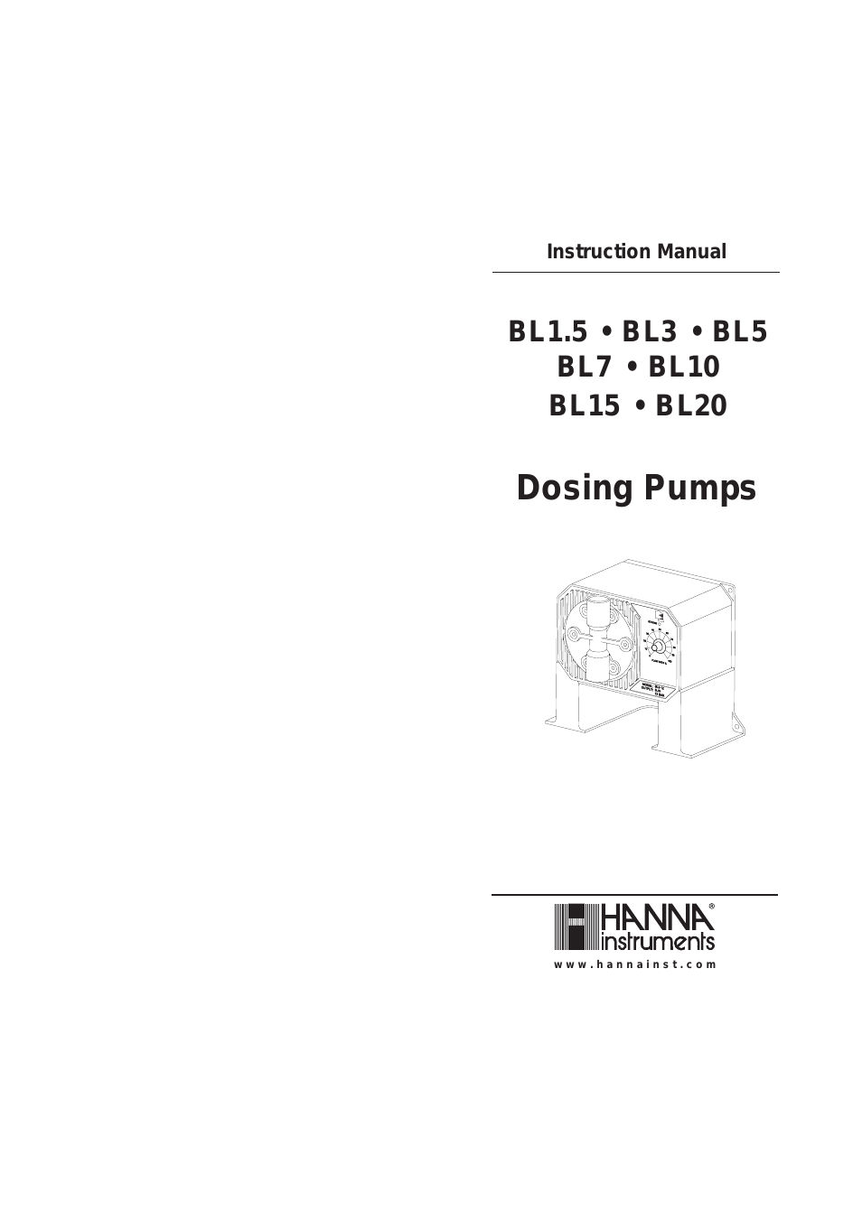 BL Series Pumps